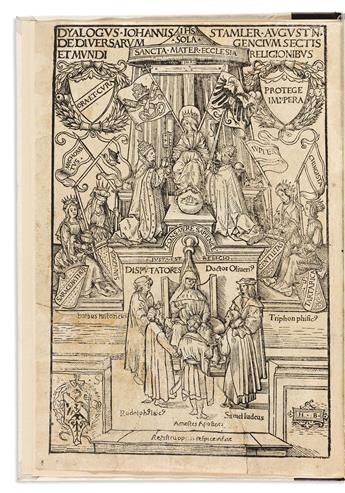 Stamler, Johannes (fl. circa 1500) Dyalogus de Diversarum Gencium Sectis et Mundi Regionibus.